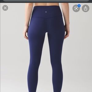 SOLD Lululemon align pant 4 7/8 hero blue